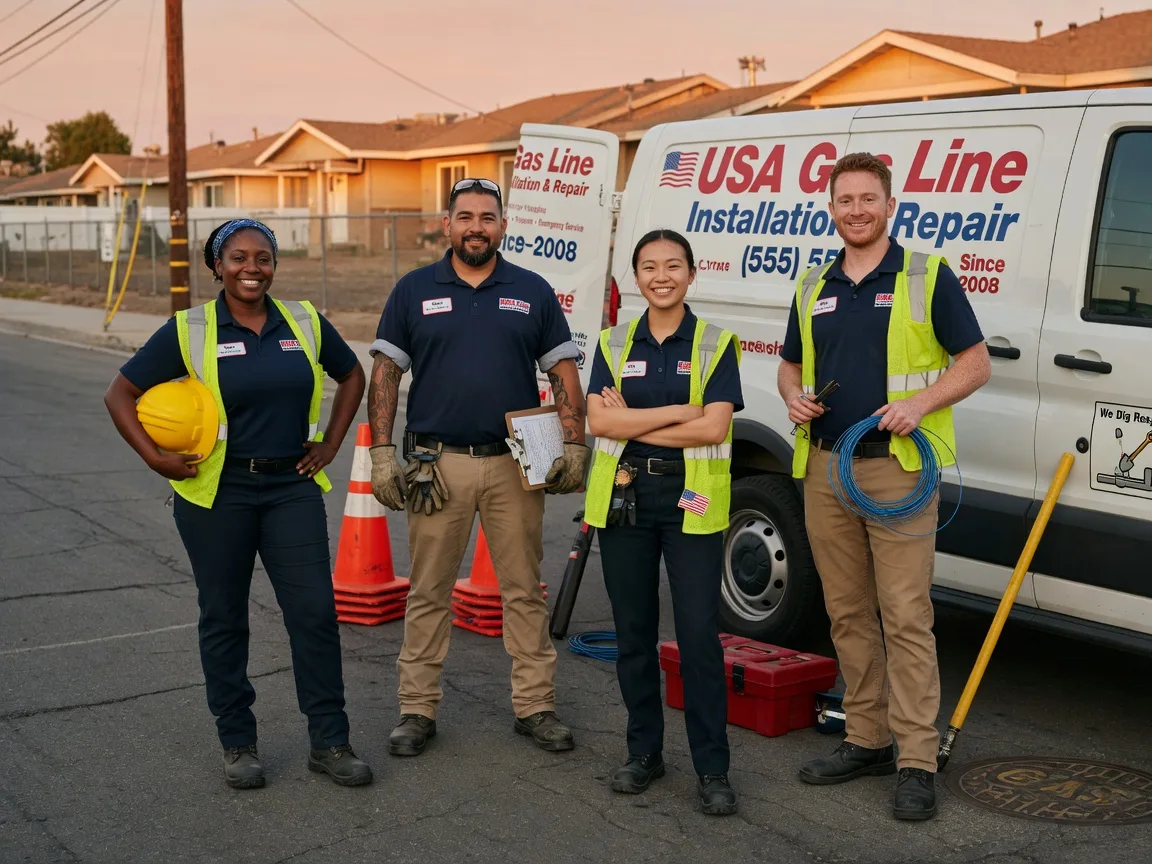 Gas Line Installation company in Edinburg, PA